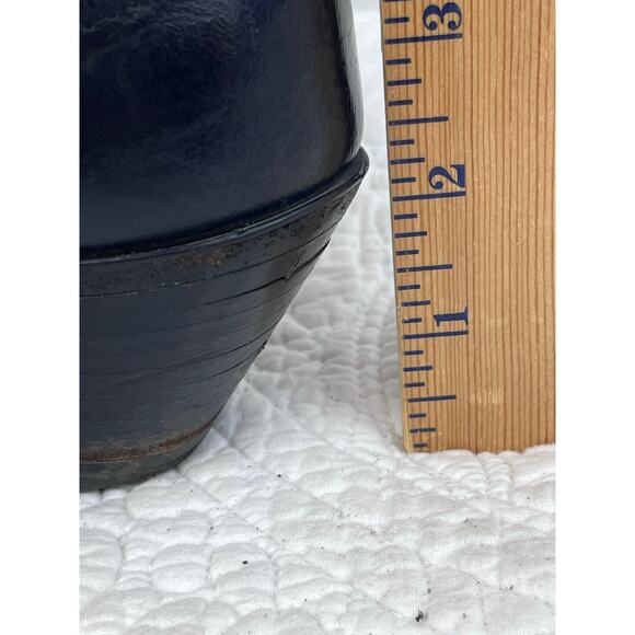 Nacona Boots Women's Size 5.5B Black Leather Western Cowboy Boots 8217G - Picture 4 of 10